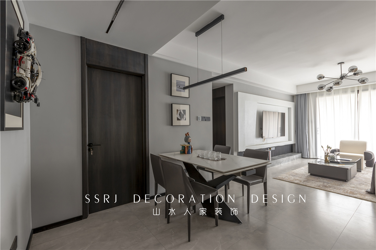 南益名悅華府極簡風格裝修效果圖