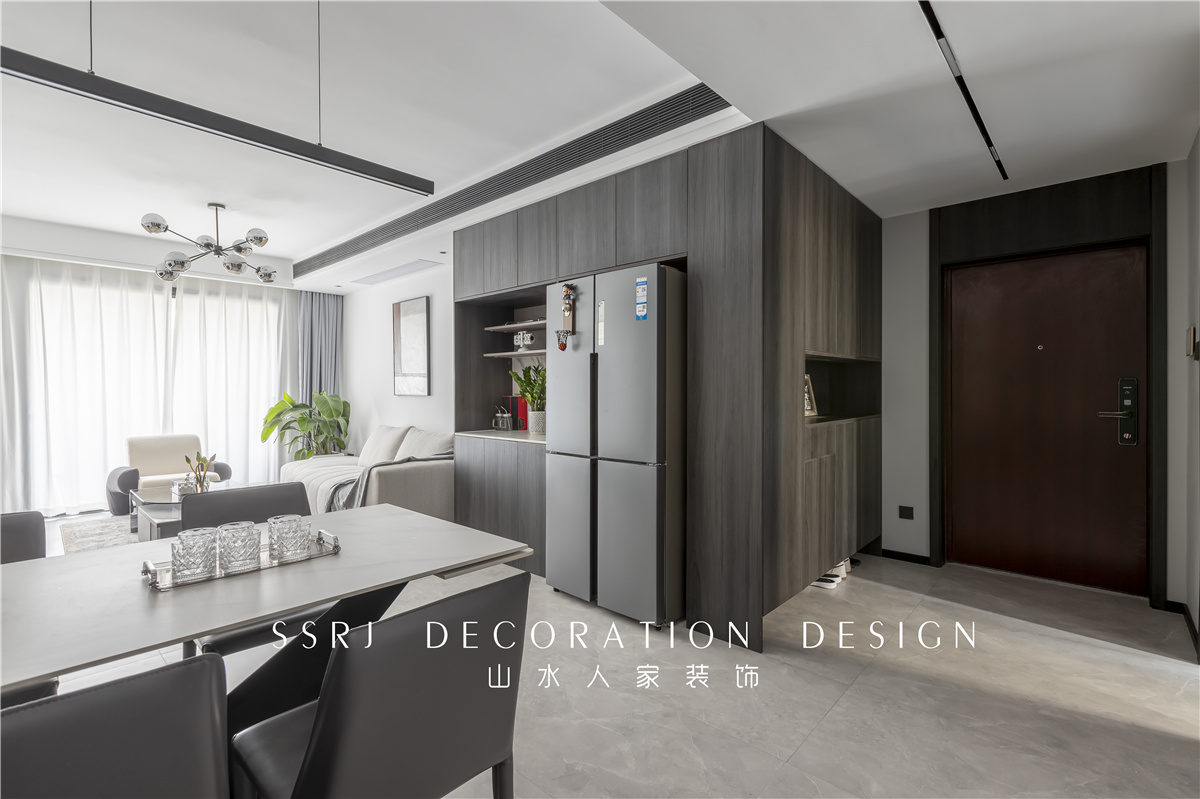 南益名悅華府極簡風格裝修效果圖