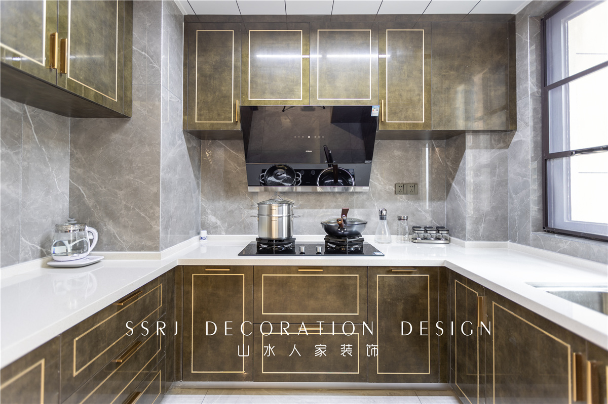 龍湖春江酈城現代中式風格裝修效果圖