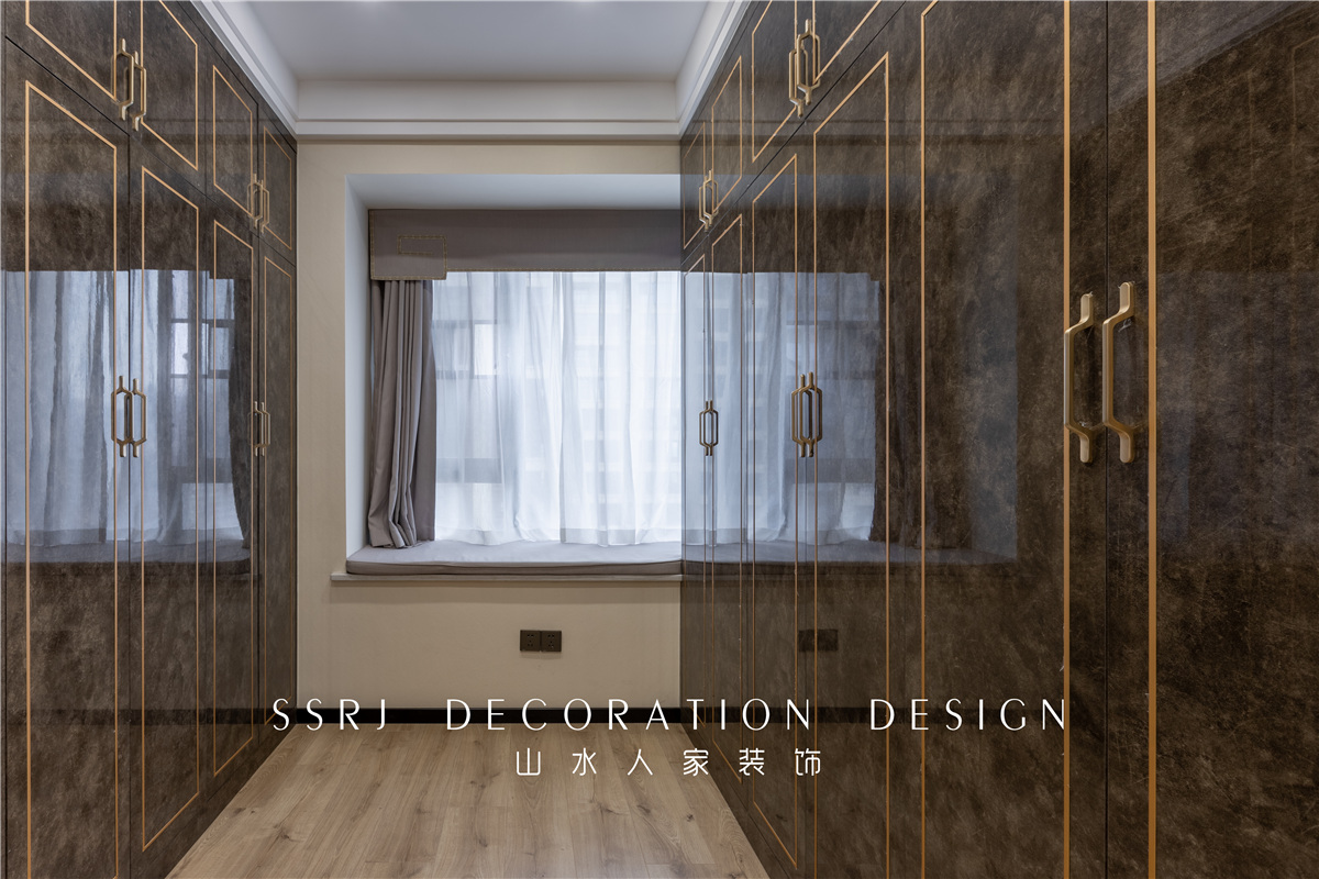 龍湖春江酈城現代中式風格裝修效果圖