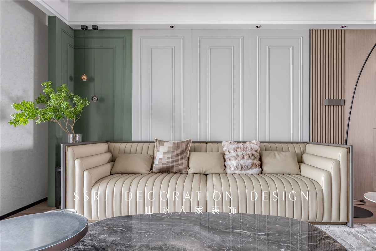 世紀江尚意式輕奢風格裝修效果圖