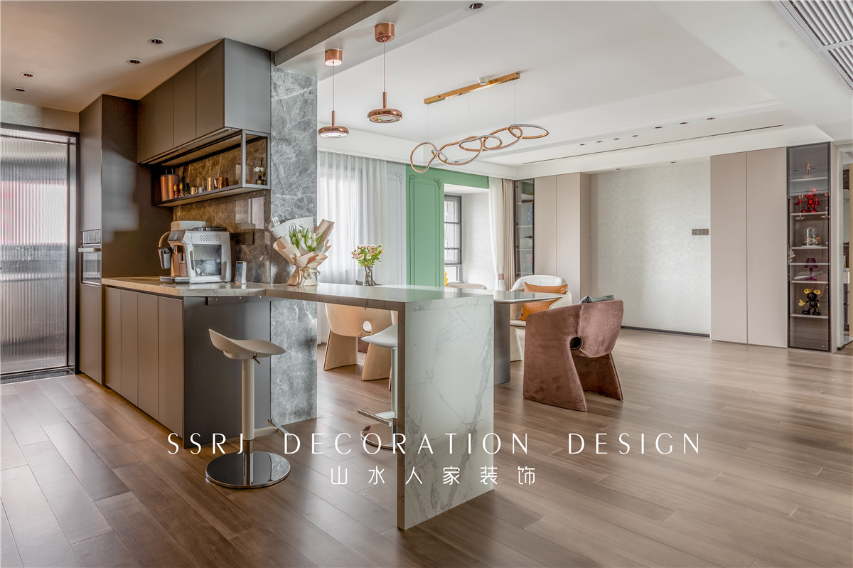 世紀江尚意式輕奢風格裝修效果圖