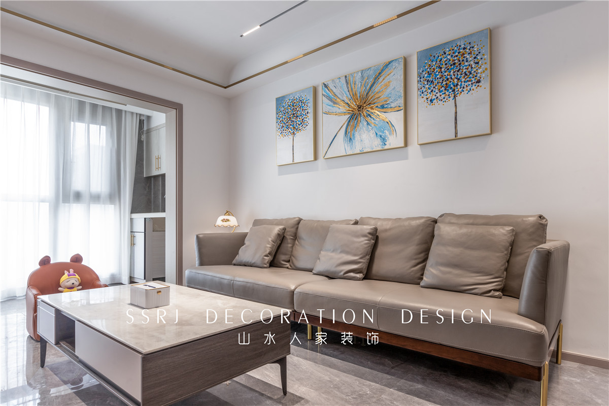 一江璟城現代簡約風格裝修效果圖