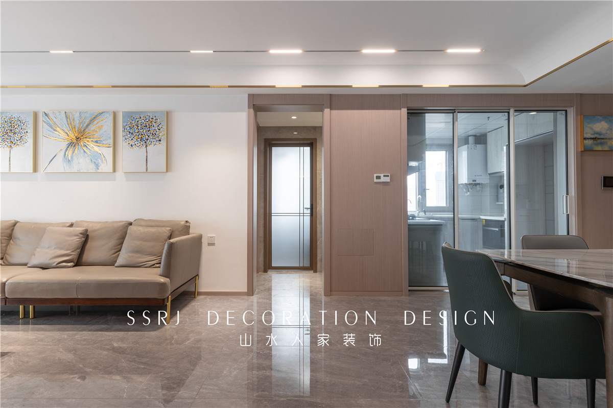 一江璟城現代簡約風格裝修效果圖