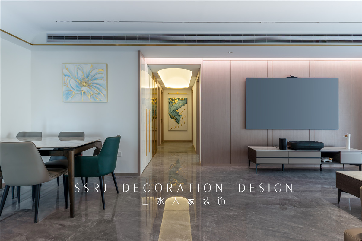 一江璟城現代簡約風格裝修效果圖