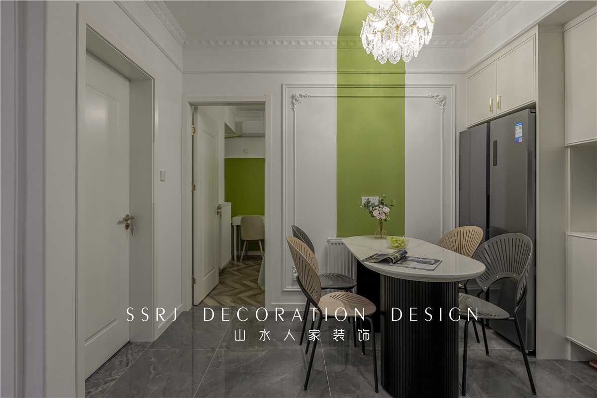 梧桐花園法式復古風格裝修效果圖