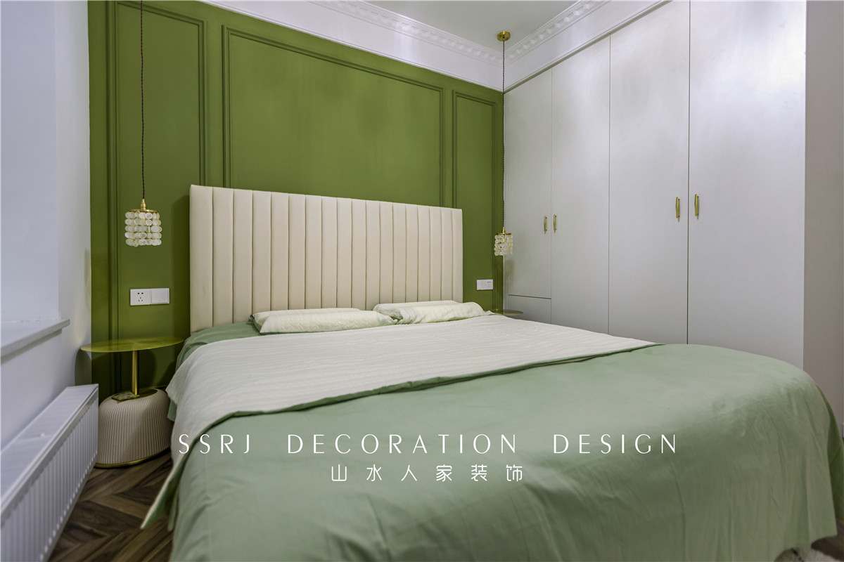 梧桐花園法式復古風格裝修效果圖