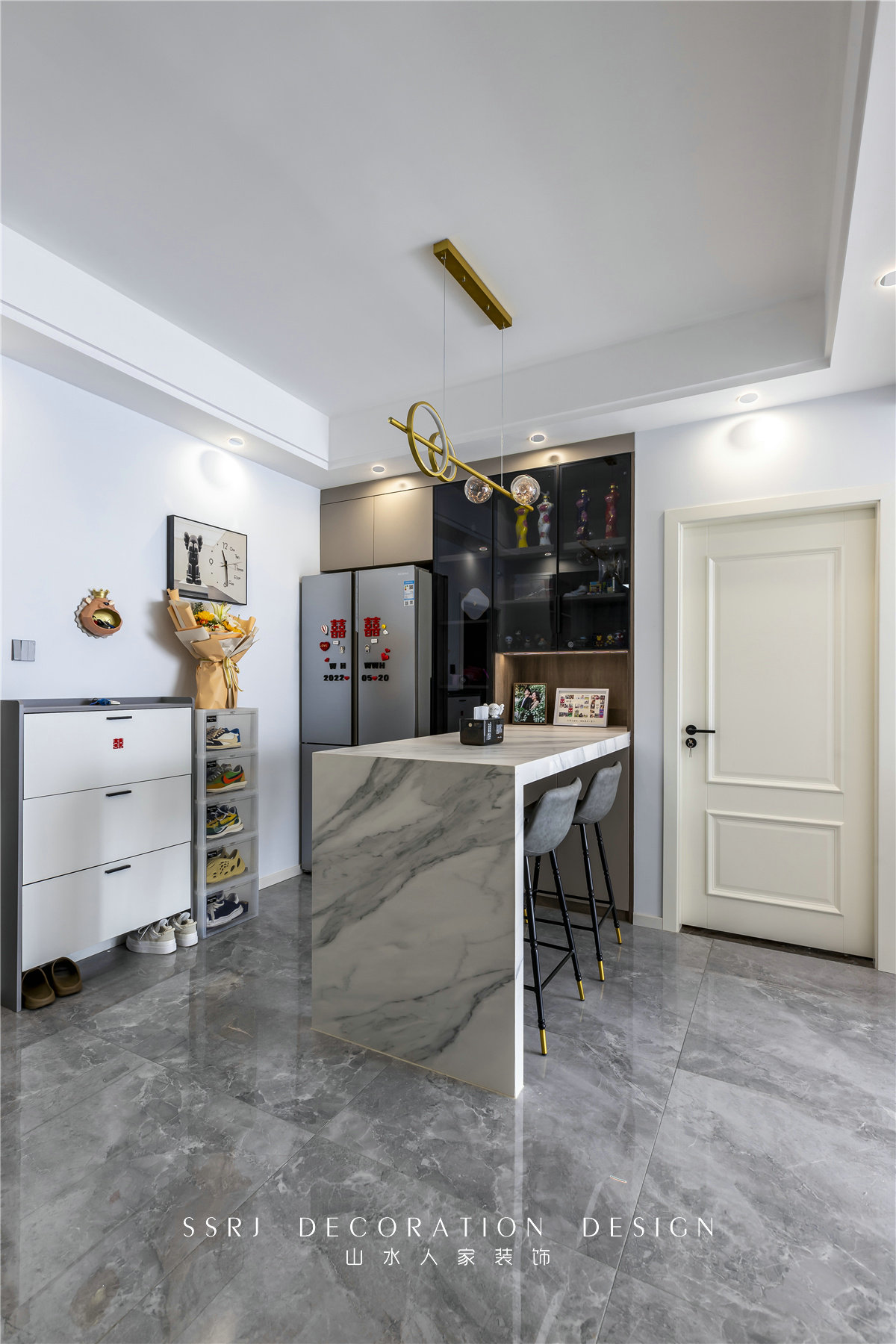 錦繡龍潭混搭風格實景裝修效果圖