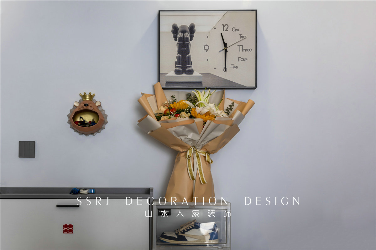 錦繡龍潭混搭風格實景裝修效果圖