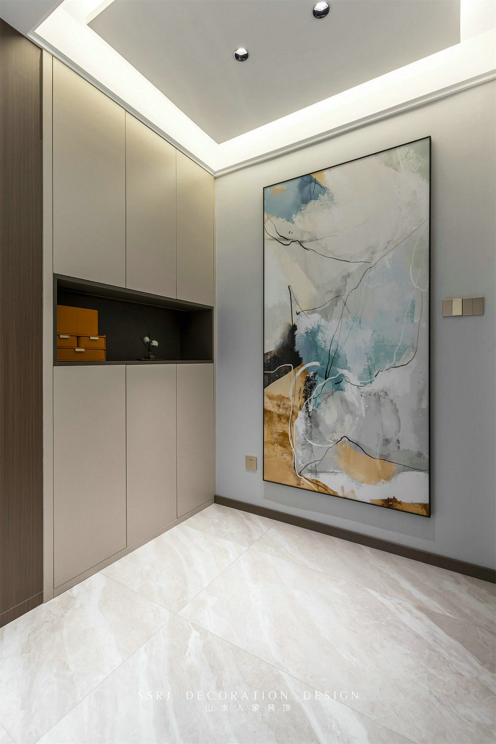 洺悅御府現代風格實景裝修效果圖