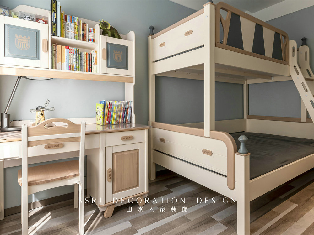 洺悅御府現代風格實景裝修效果圖