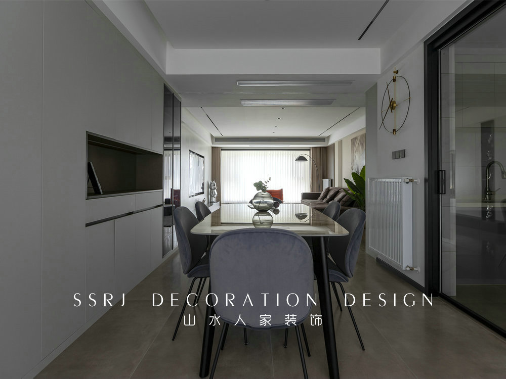 湖畔新居現代風格實景裝修效果圖