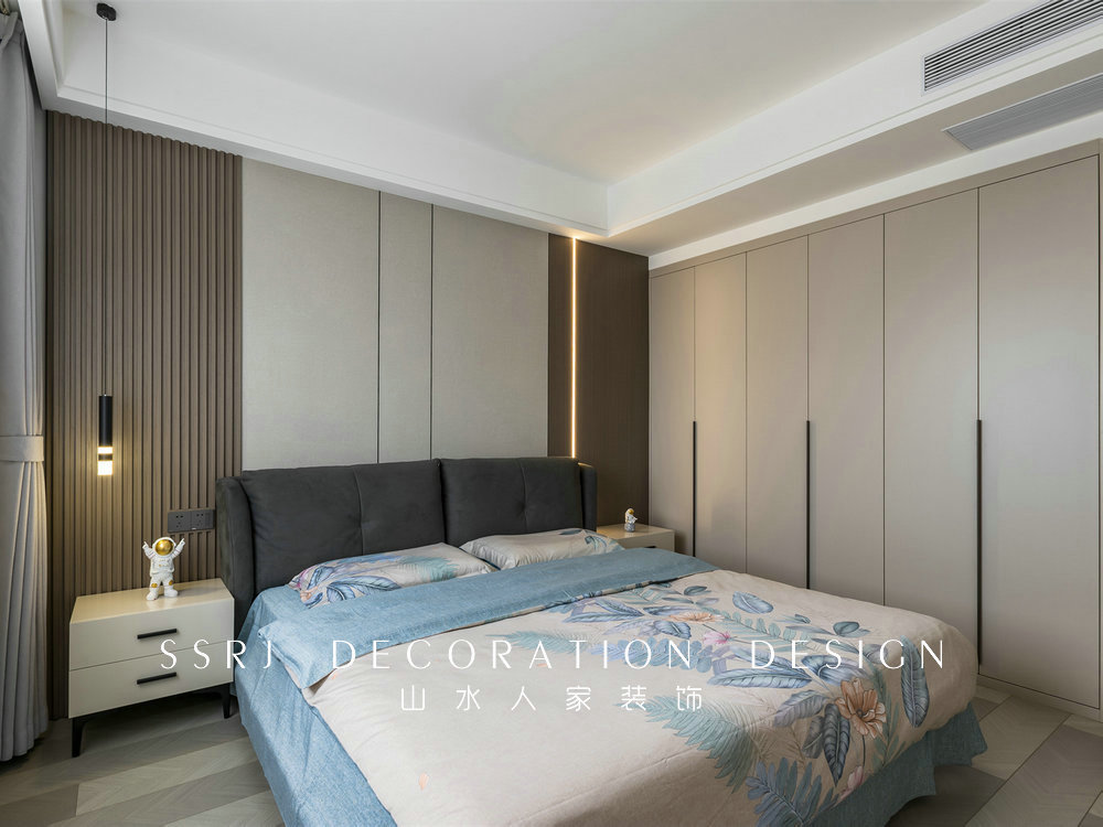 湖畔新居現代風格實景裝修效果圖