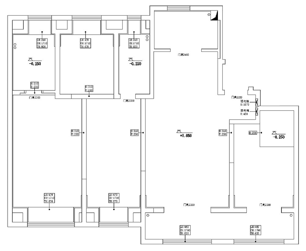 正榮紫闕臺現代簡約風格實景裝修效果圖