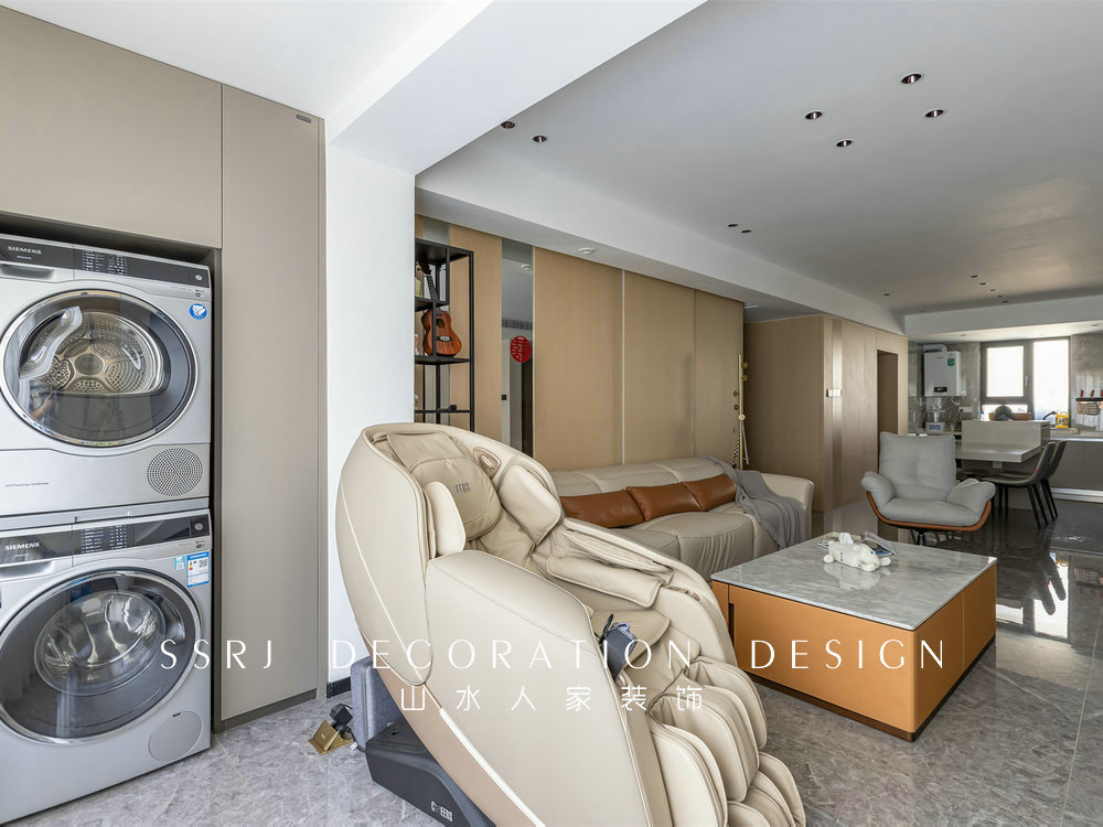 正榮紫闕臺現代簡約風格實景裝修效果圖