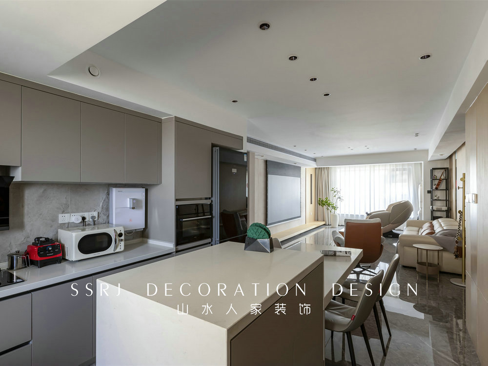 正榮紫闕臺現代簡約風格實景裝修效果圖