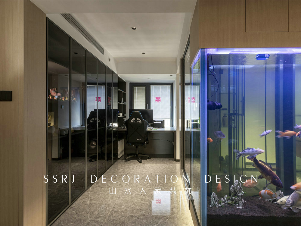 正榮紫闕臺現代簡約風格實景裝修效果圖