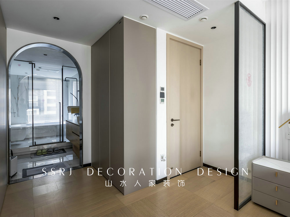 正榮紫闕臺現代簡約風格實景裝修效果圖