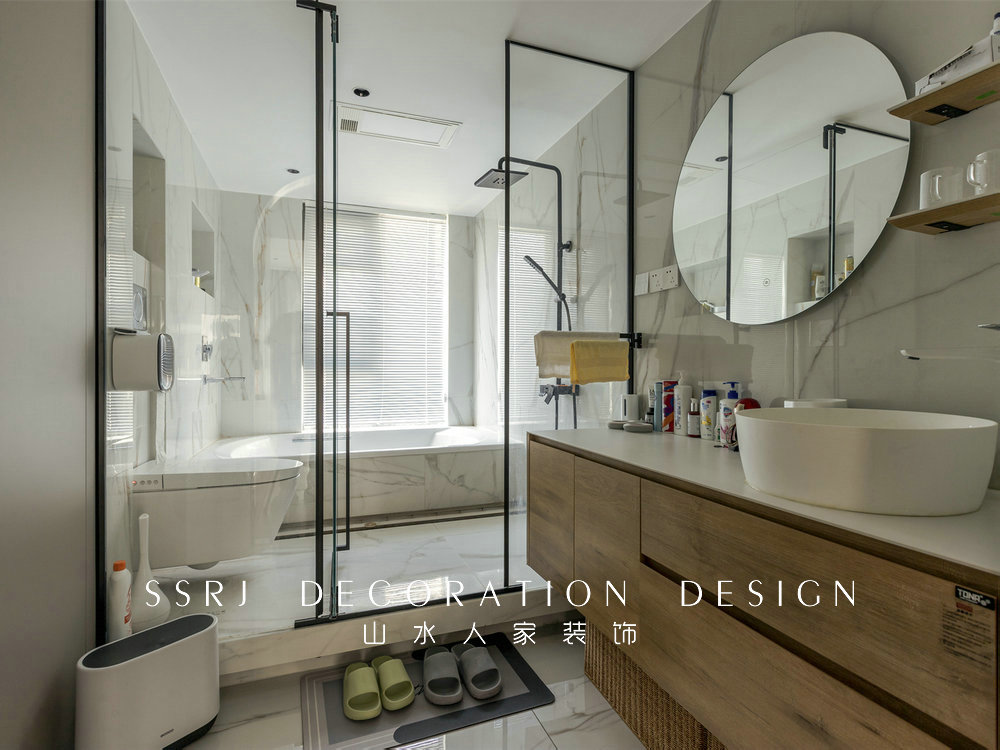 正榮紫闕臺現代簡約風格實景裝修效果圖