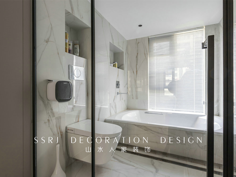 正榮紫闕臺現代簡約風格實景裝修效果圖