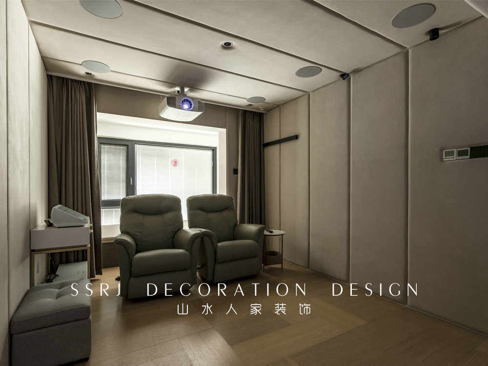 正榮紫闕臺現代簡約風格實景裝修效果圖