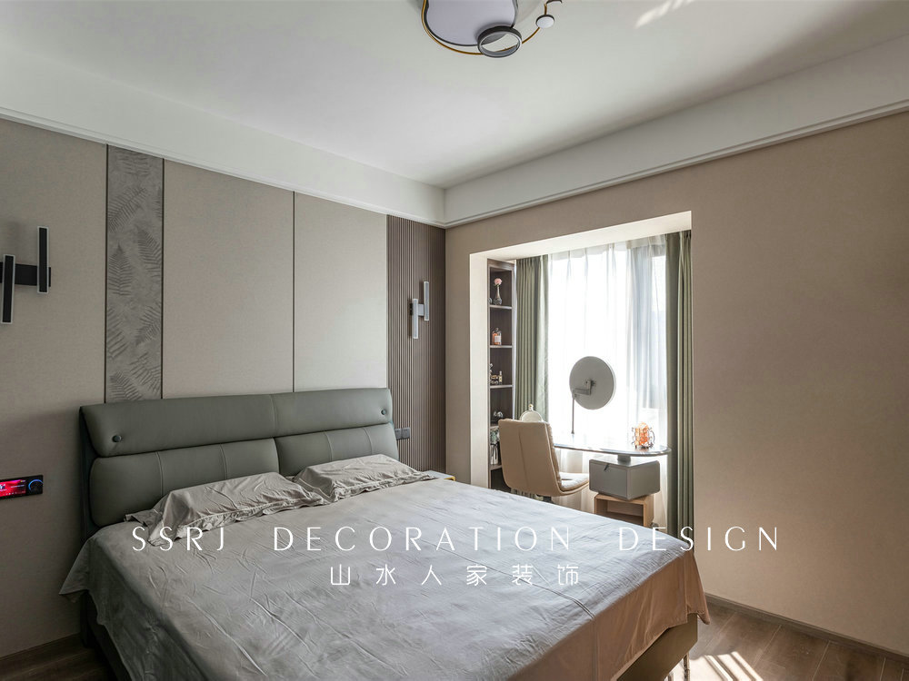 中建鉑公館現代風格實景裝修效果圖