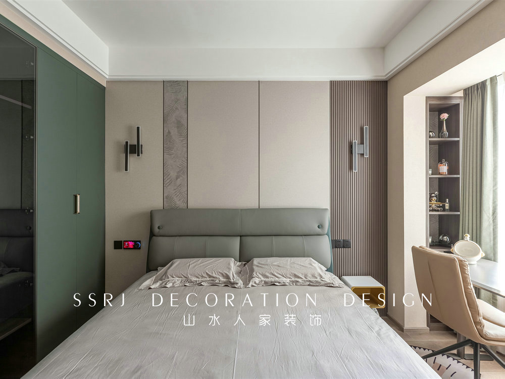 中建鉑公館現代風格實景裝修效果圖