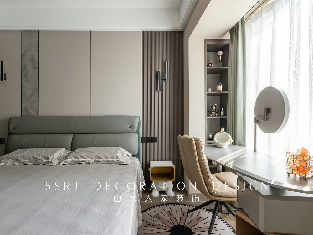 中建鉑公館現代風格實景裝修效果圖