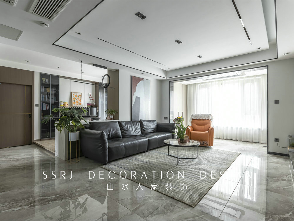 正榮紫闕臺現代風格實景裝修效果圖