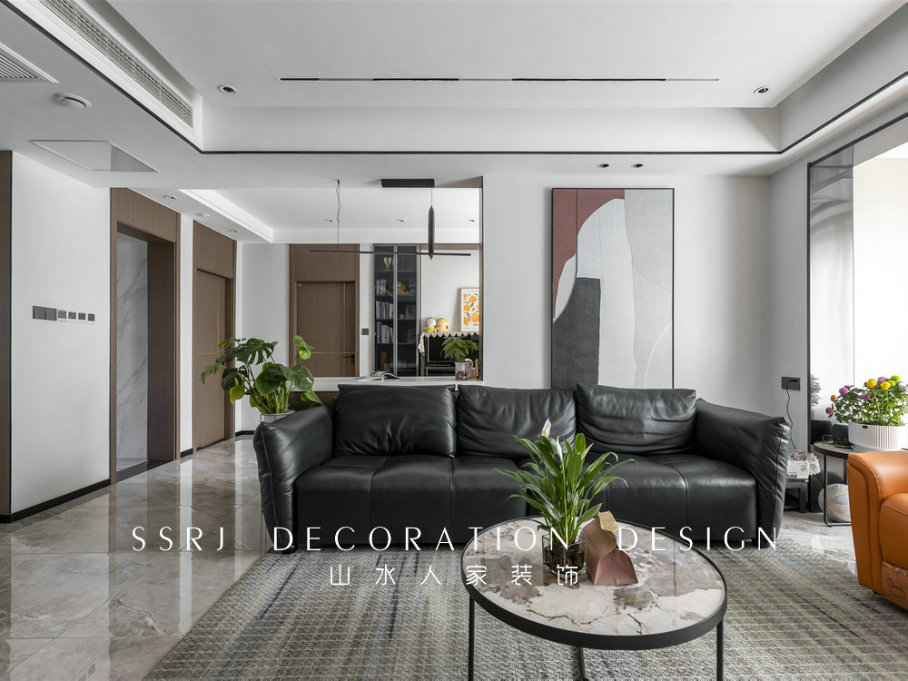 正榮紫闕臺現代風格實景裝修效果圖