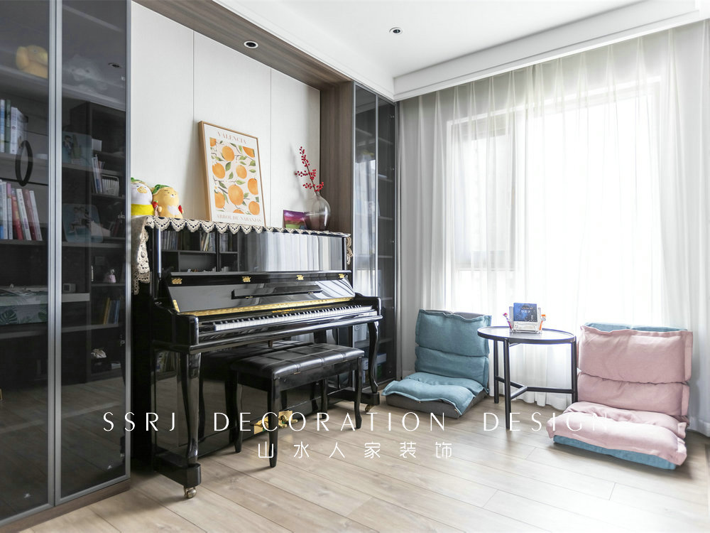 正榮紫闕臺現代風格實景裝修效果圖