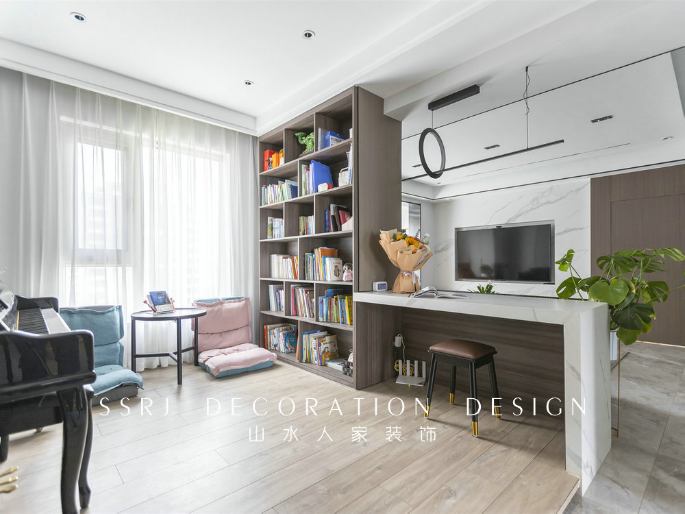 正榮紫闕臺現代風格實景裝修效果圖