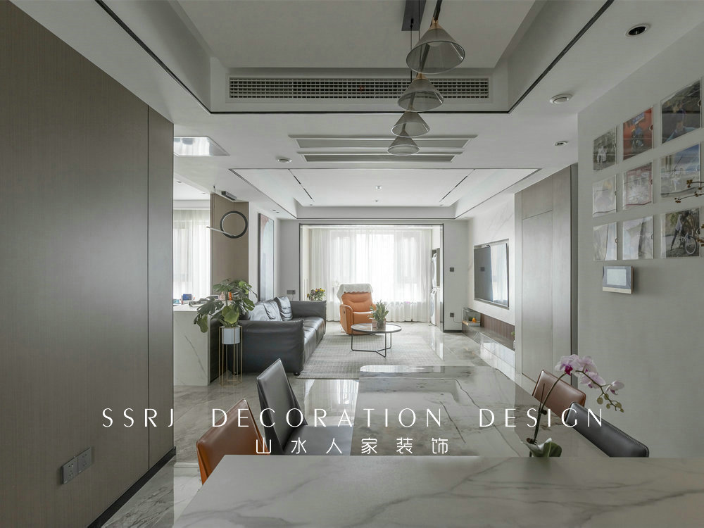 正榮紫闕臺現代風格實景裝修效果圖