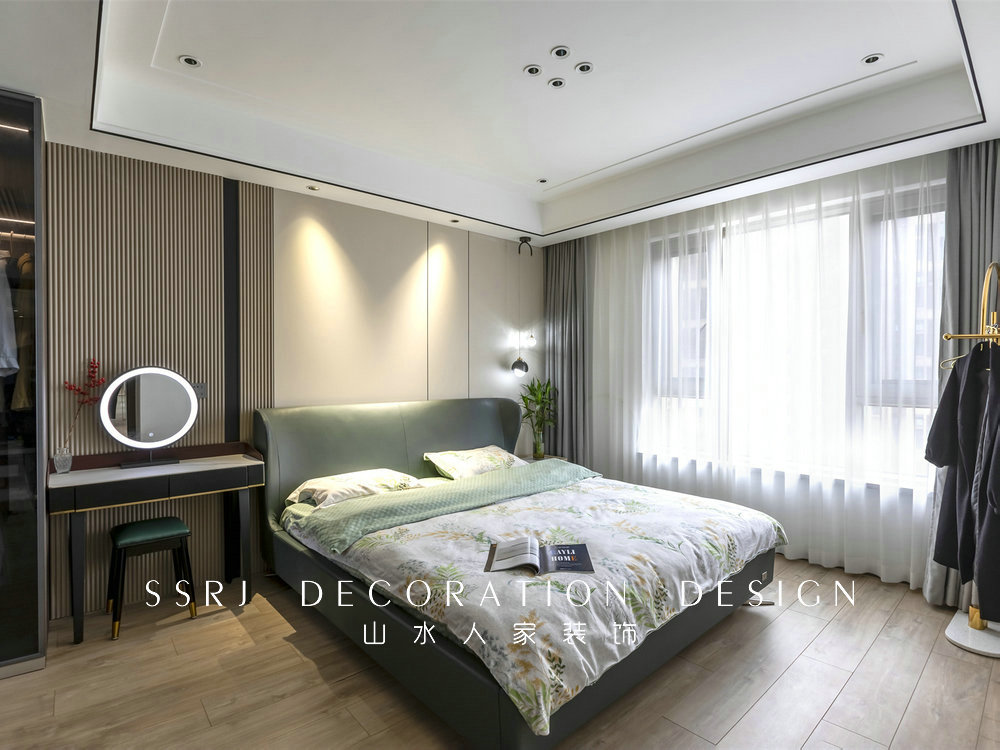 正榮紫闕臺現代風格實景裝修效果圖