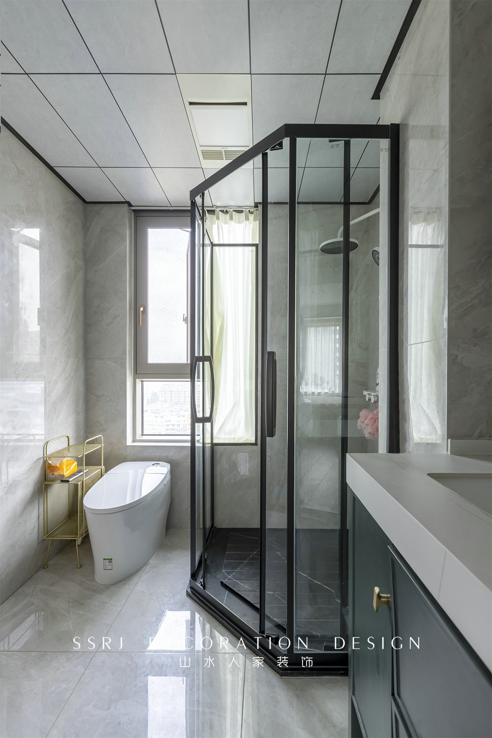 正榮紫闕臺現代風格實景裝修效果圖