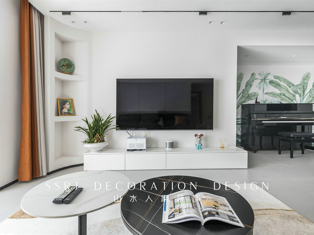 中建星光城現代風格裝修效果圖