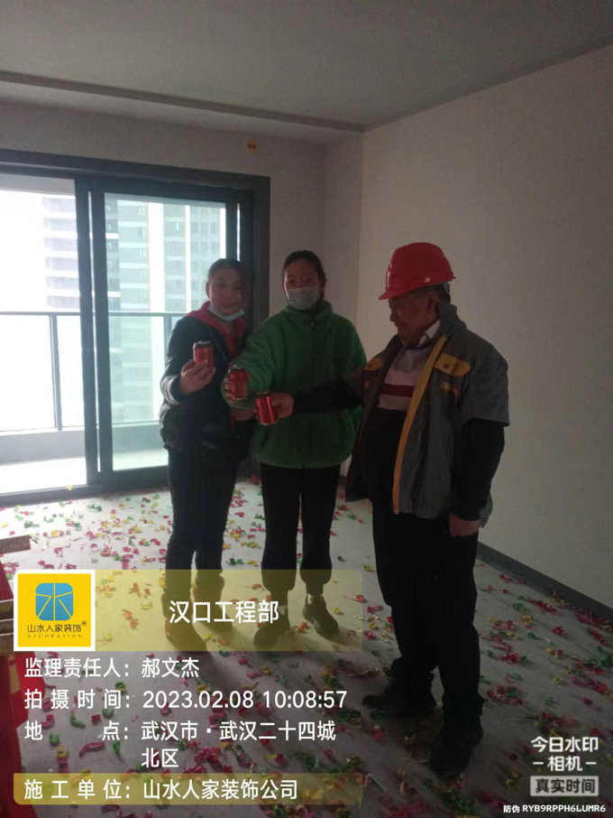 華潤二十四城20棟業主裝修開工大吉