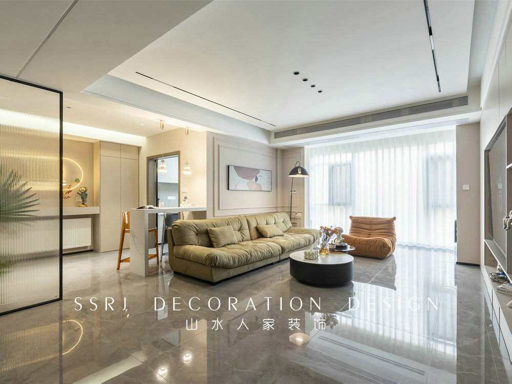 新綠美地現代風格裝修效果圖