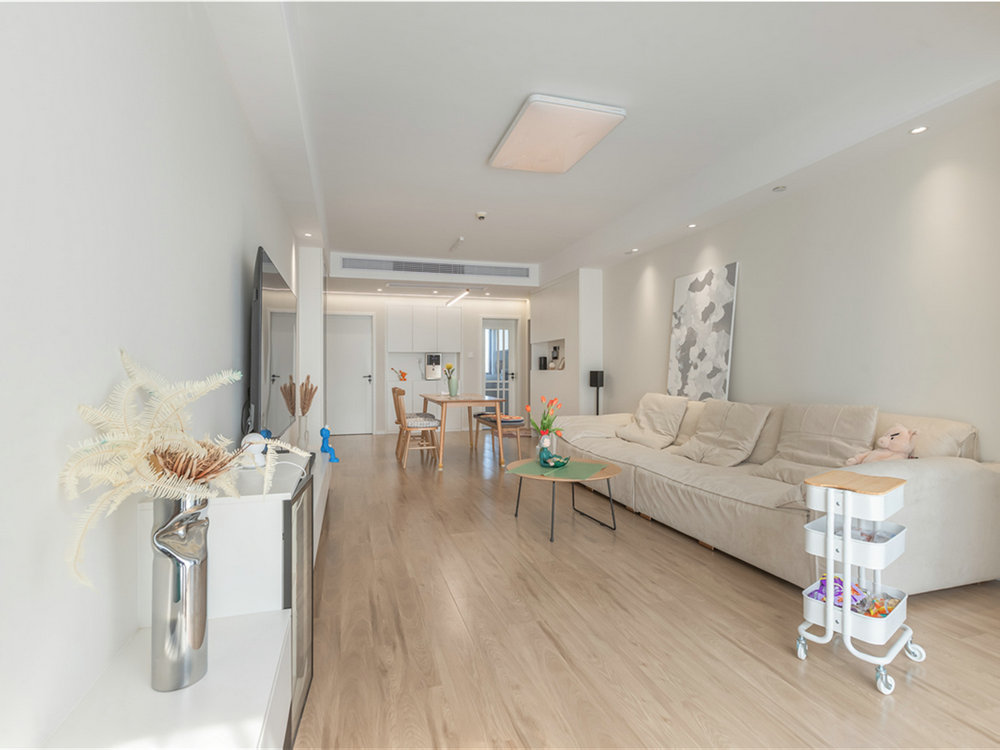 中建鉑公館現代簡約風格裝修效果圖