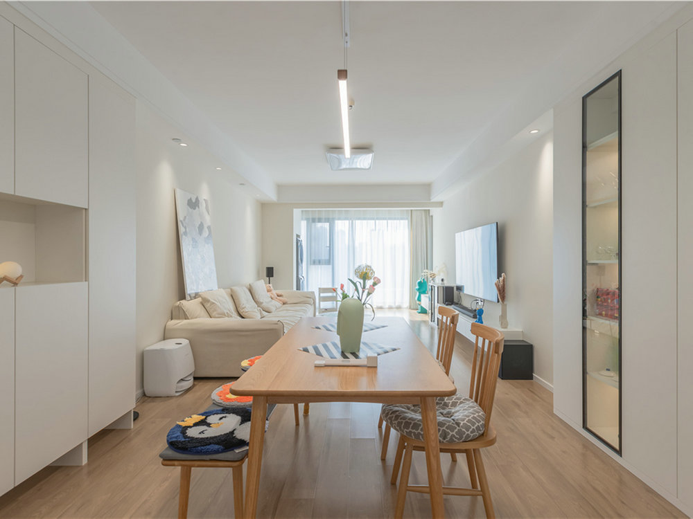 中建鉑公館現代簡約風格裝修效果圖