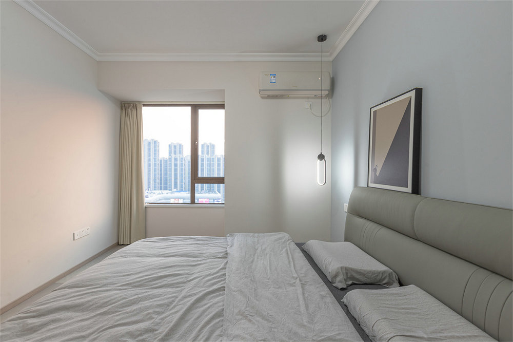 中建鉑公館105平現代簡約風格裝修效果圖