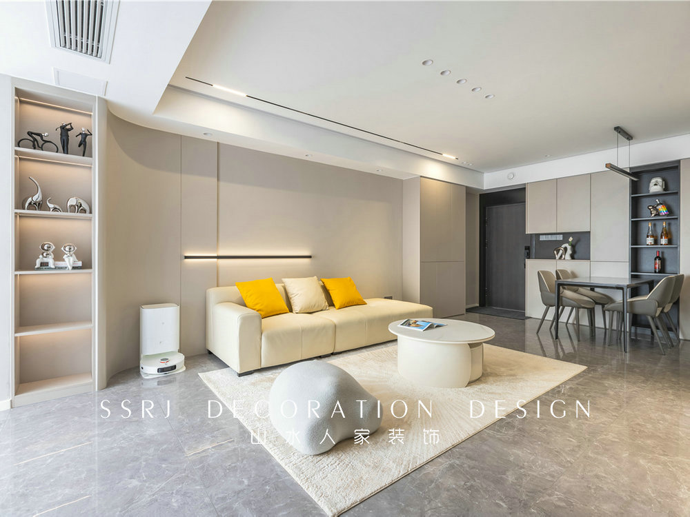 新長江廣場現代風格裝修效果圖