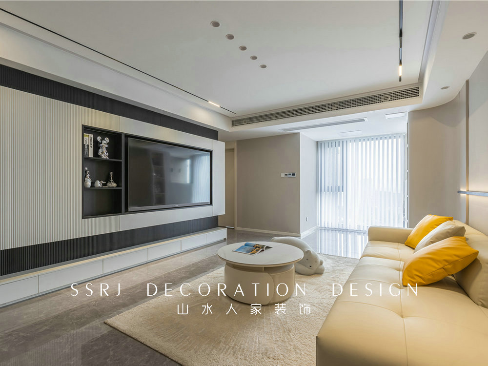 新長江廣場現代風格裝修效果圖