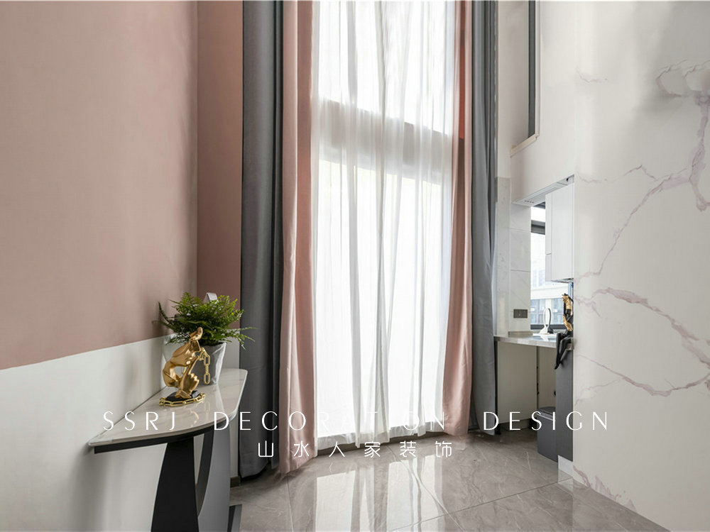 復地海上?，F代風格loft裝修效果圖