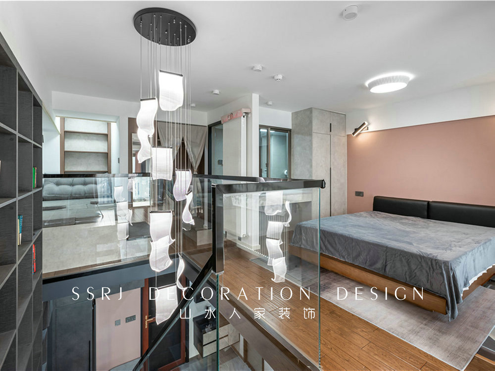 復地海上?，F代風格loft裝修效果圖