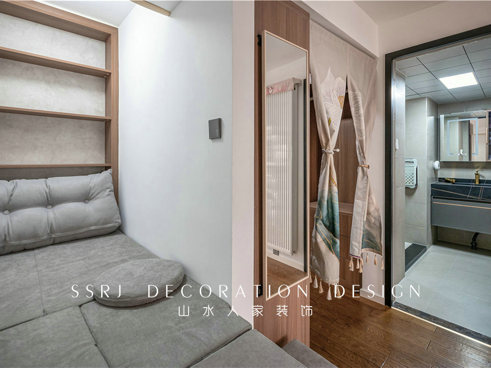 復地海上?，F代風格loft裝修效果圖