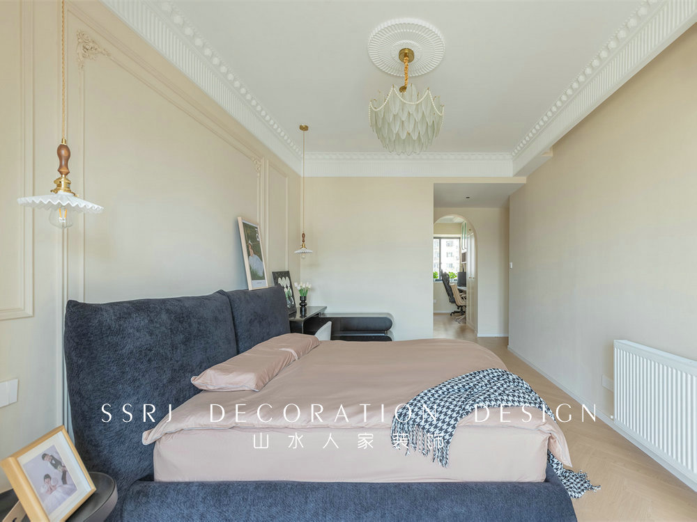 康橋小區法式奶油風格裝修效果圖