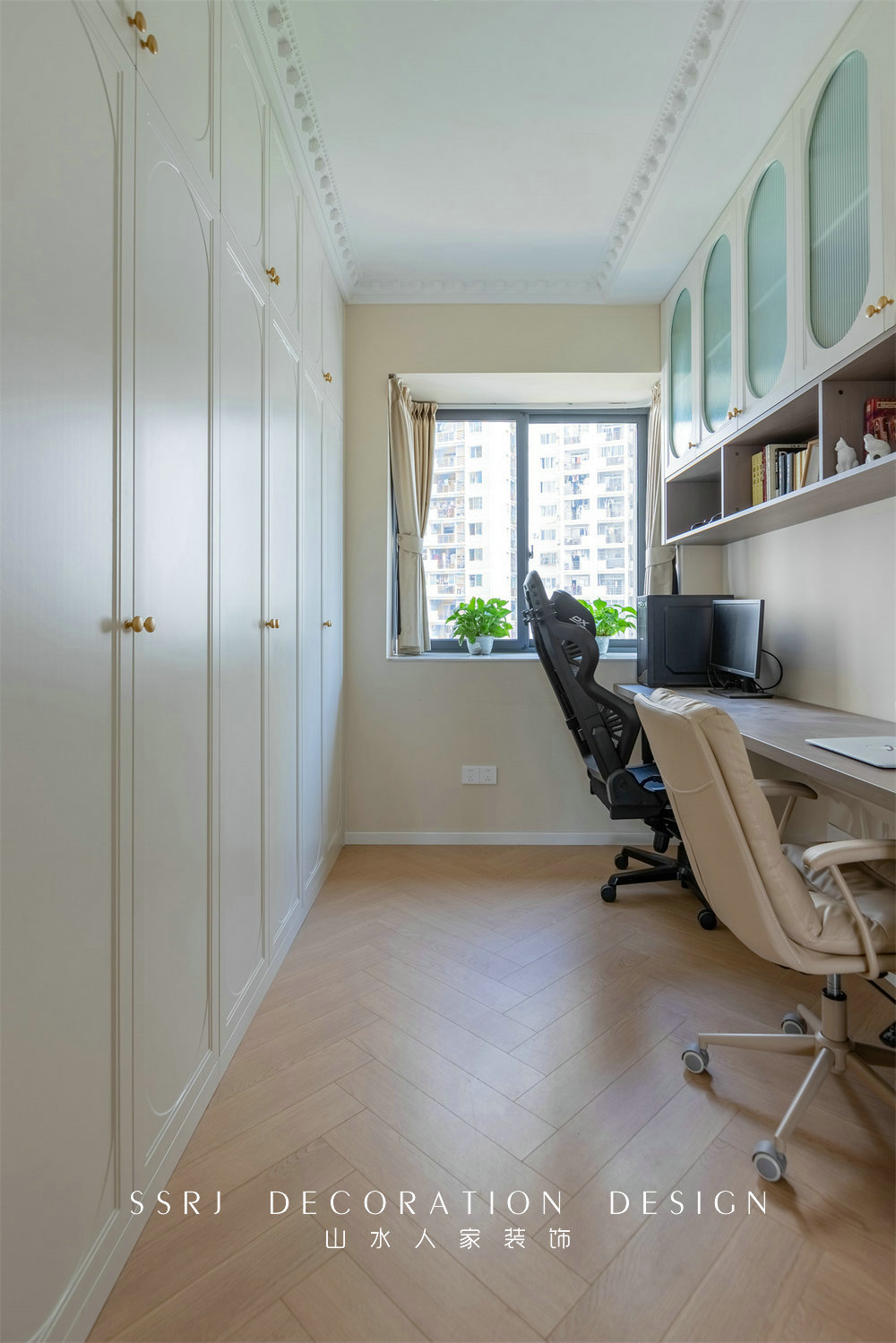 康橋小區法式奶油風格裝修效果圖