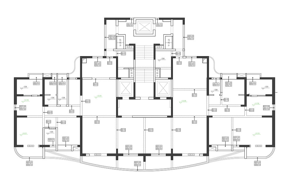紐賓凱國際社區錦城現代風格裝修效果圖