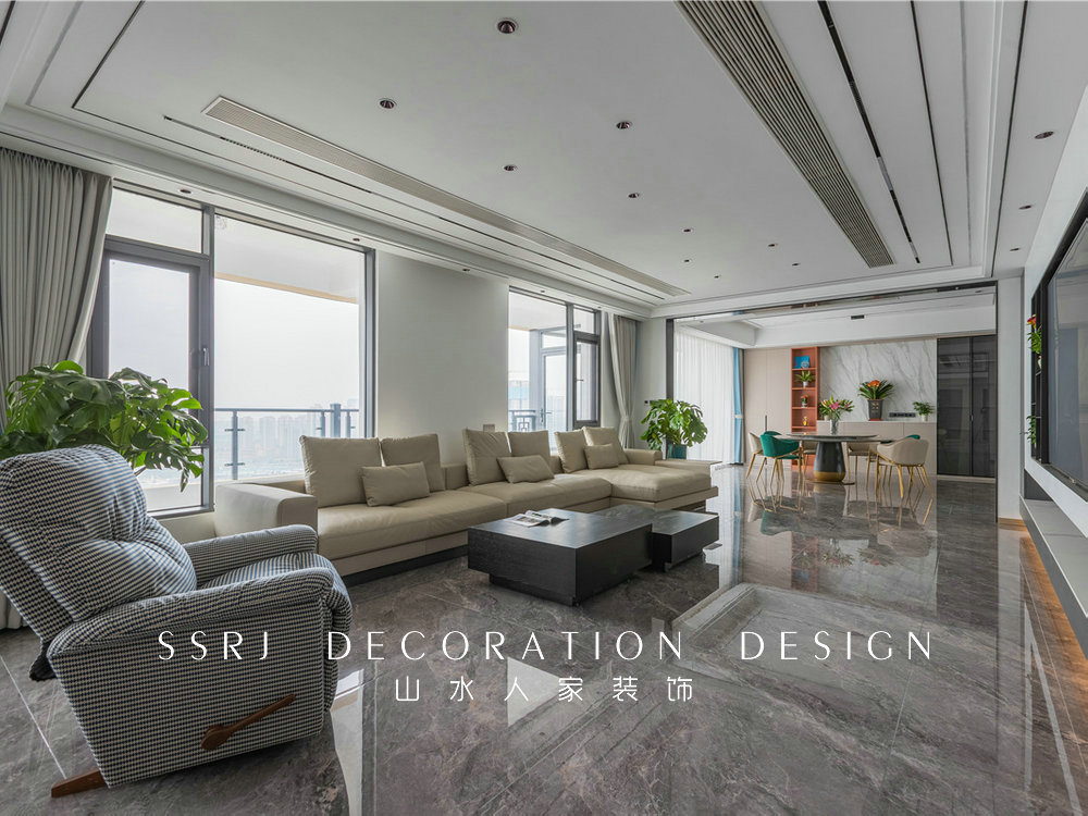 紐賓凱國際社區錦城現代風格裝修效果圖